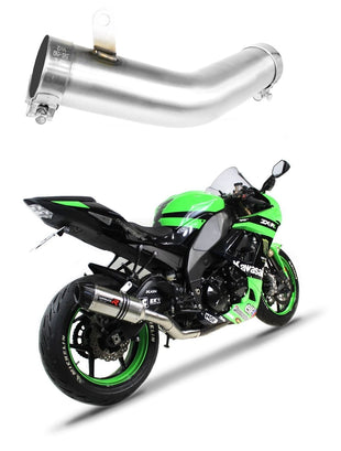 ZX10R Exhaust Cat Eliminator DECAT 2008 - 2010