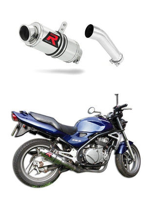 Kawasaki ER 5 500 1996 - 2006 Exhaust Silencer Muffler GP1 + dB killer medium