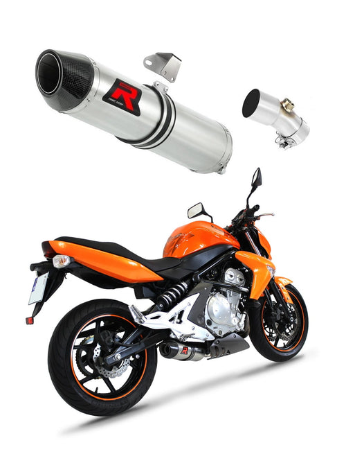 Kawasaki ER - 6 N / F 650 2006 - 2008 Exhaust Silencer Muffler HP2 + dB killer medium