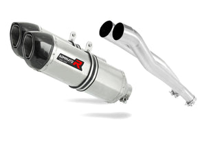 Kawasaki ZZR 1400 2006 - 2011 Exhaust Silencer Muffler HP1 + dB killer medium