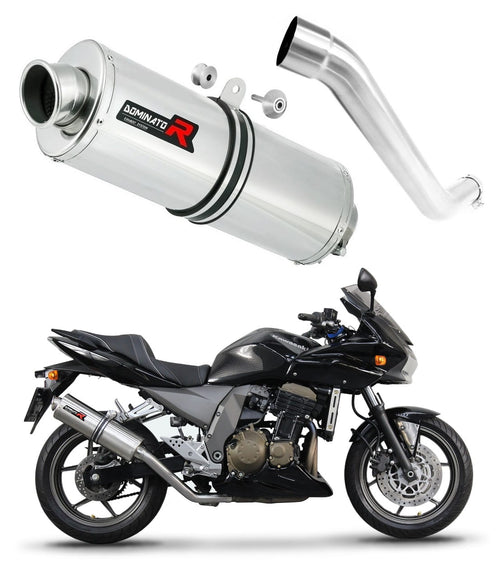 Kawasaki Z750 2004 - 2006 Exhaust Silencer Muffler OV + dB killer medium