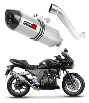 Kawasaki Z750 2004 - 2006 Exhaust Silencer Muffler HP1 + dB killer medium
