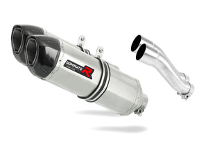 Kawasaki GPZ 500 1987 - 2003 Exhaust Silencer Muffler HP1 + dB killer medium