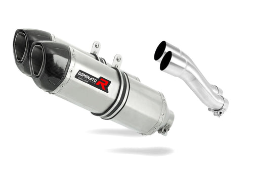 Kawasaki GPZ 500 1987 - 2003 Exhaust Silencer Muffler HP1 + dB killer medium