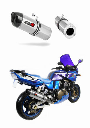 Kawasaki ZRX 1200 2001 - 2007 Exhaust Silencer Muffler HP1 + dB killer medium