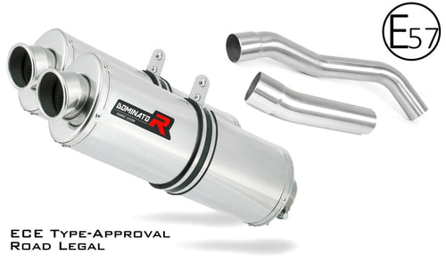 Z1000 EU Approved Exhaust Silencer OVAL 2007 - 2009