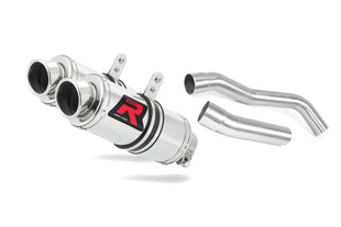 Kawasaki Z1000 2007 - 2009 Exhaust Silencer Muffler GP1 + dB killer medium