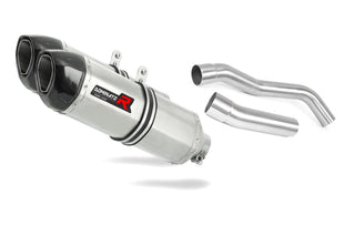 Kawasaki Z1000 2007 - 2009 Exhaust Silencer Muffler HP1 + dB killer medium