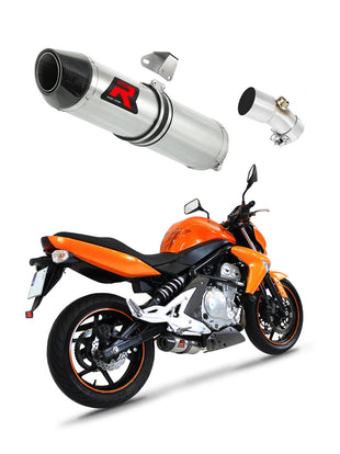 Kawasaki ER - 6 N / F 650 2009 - 2011 Exhaust Silencer Muffler HP2 + dB killer medium