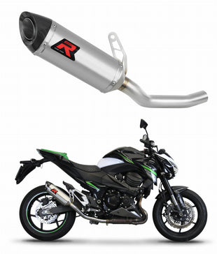 Kawasaki Z800 2013 - 2016 Exhaust Silencer Muffler HP8 + dB killer medium