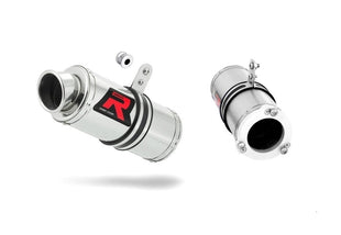 Kawasaki ZRX 1200 R 2001 - 2007 Exhaust Silencer Muffler GP1 + dB killer medium