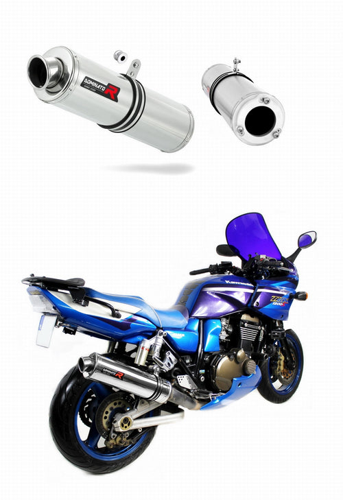 Kawasaki ZRX 1200 S 2001 - 2007 Exhaust Silencer Muffler ST + dB killer medium