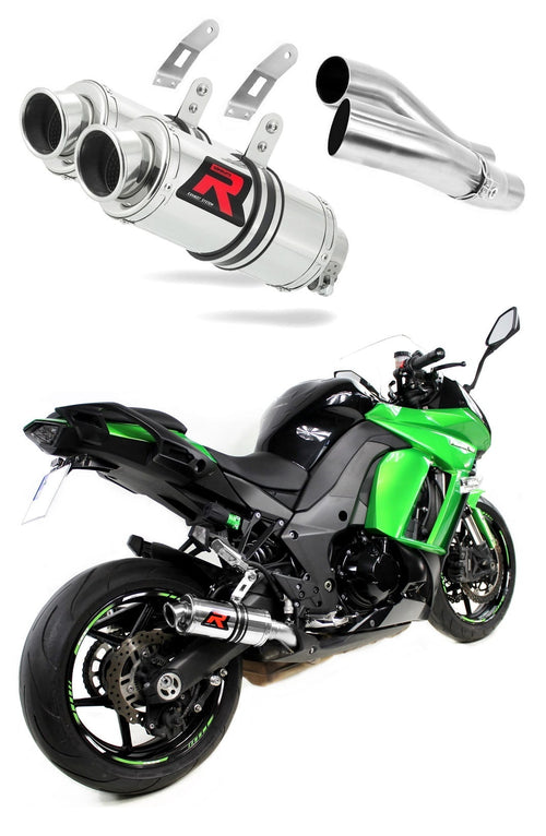 Kawasaki Z1000 SX 2014 - 2016 Exhaust Silencer Muffler GP1 + dB killer medium