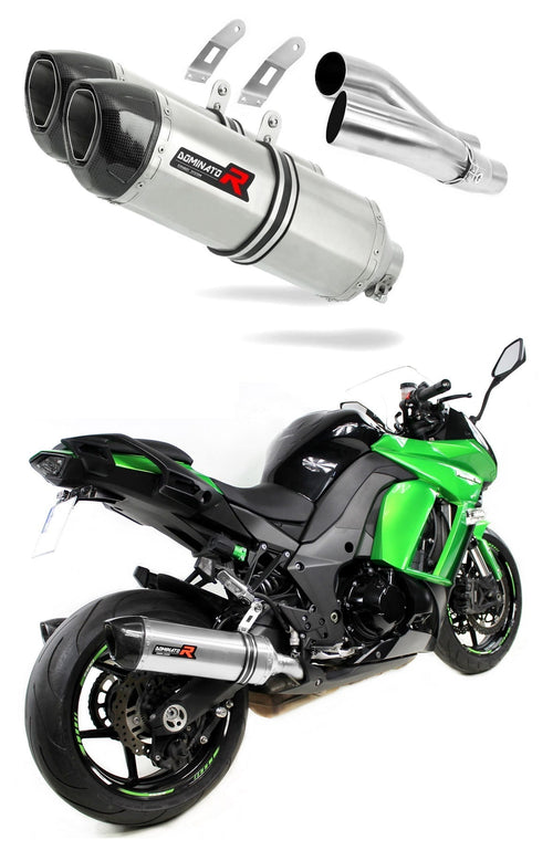 Kawasaki Z1000 SX 2014 - 2016 Exhaust Silencer Muffler HP1 + dB killer medium
