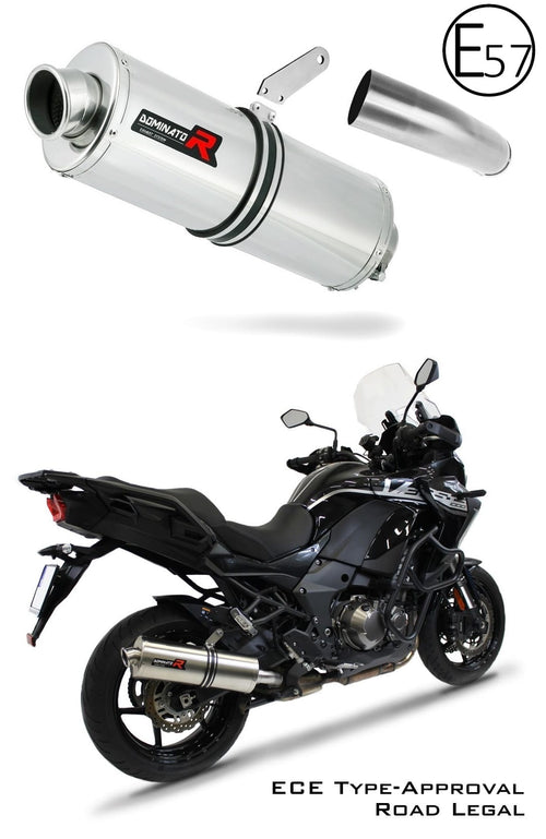 VERSYS 1000 EU Approved Exhaust Silencer OVAL 2019 - 2024