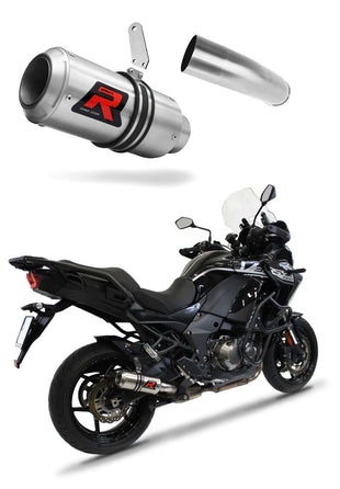 Kawasaki VERSYS 1000 2019 - 2024 Exhaust Silencer Muffler GP + dB killer medium