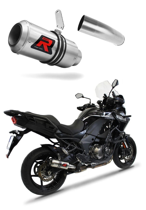 Kawasaki VERSYS 1000 2019 - 2024 Exhaust Silencer Muffler GP + dB killer medium
