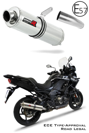 VERSYS 1000 EU Approved Exhaust Silencer ROUND 2019 - 2024