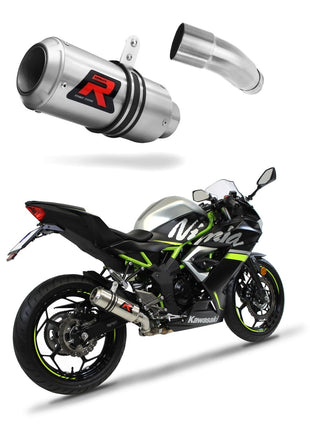 Kawasaki NINJA 125 Z125 2019 - 2023 Exhaust Silencer Muffler GP + dB killer medium