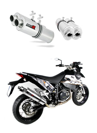 KTM 950 SM Supermoto R 2006 - 2008 Exhaust Silencer Muffler OV + dB killer medium