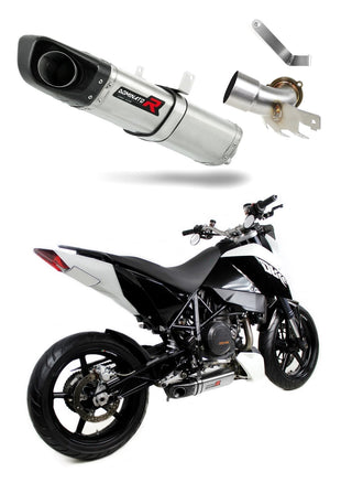 KTM 690 Duke 2008 - 2011 Exhaust Silencer Muffler HP4 + dB killer medium