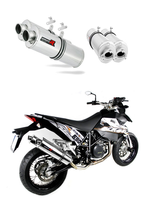 KTM 690 SM SUPERMOTO Exhaust Silencer Muffler OV + dB killer medium