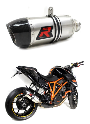 KTM 1290 SUPER Duke / R 2014 - 2016 Exhaust Silencer Muffler HP1 + dB killer medium