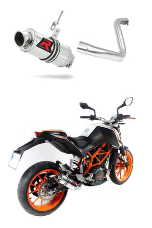 KTM 390 Duke 2013 - 2016 Exhaust Silencer Muffler GP1 + dB killer medium