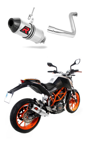 KTM 390 Duke 2013 - 2016 Exhaust Silencer Muffler HP3 + dB killer medium