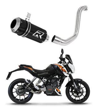 KTM 125 Duke 2012 - 2016 Exhaust Silencer Muffler GP BLACK + dB killer medium