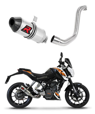 KTM 125 Duke 2012 - 2016 Exhaust Silencer Muffler HP3 + dB killer medium