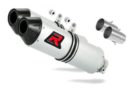 KTM 640 LC4 SUPERMOTO 2005 - 2006 Exhaust Silencer Muffler MX2 + dB killer medium 20 m.
