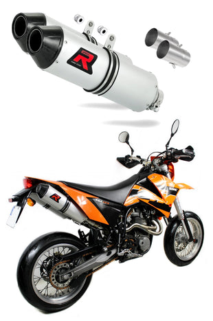 KTM 660 SMC 2005 - 2006 Exhaust Silencer Muffler MX2 + dB killer medium