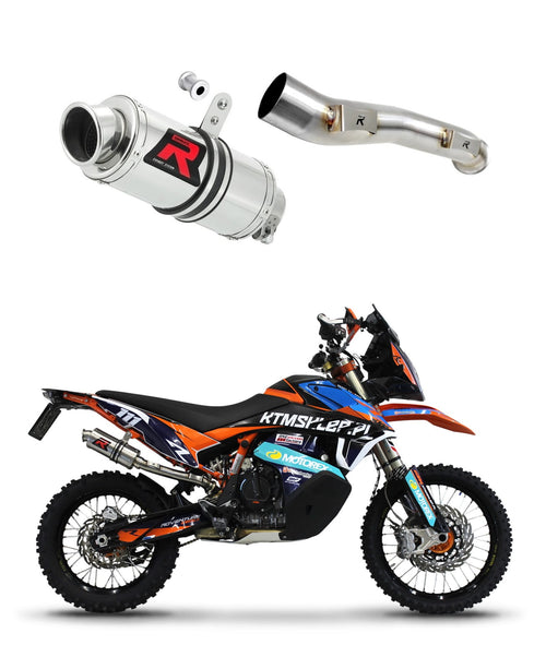 KTM 790 Adventure 2019 - 2023 Exhaust Silencer Muffler GP1 + dB killer medium