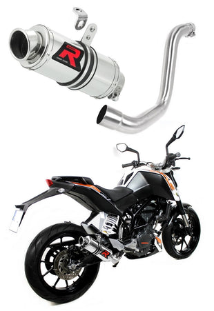 KTM 200 Duke 2011 - 2016 Exhaust Silencer Muffler GP1 + dB killer medium