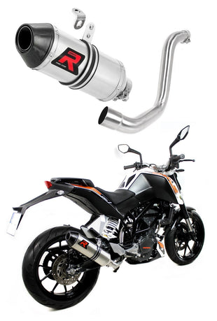 KTM 200 Duke 2011 - 2016 Exhaust Silencer Muffler HP3 + dB killer medium