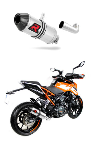 KTM 250 Duke 2017 - 2020 Exhaust Silencer Muffler HP3 + dB killer medium
