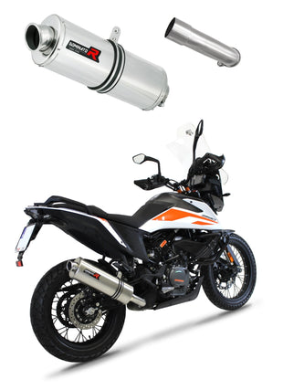 KTM 390 Adventure 2020 - 2024 Exhaust Silencer Muffler OV + dB killer medium