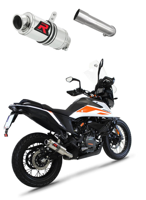 KTM 390 Adventure 2020 - 2024 Exhaust Silencer Muffler GP1 + dB killer medium