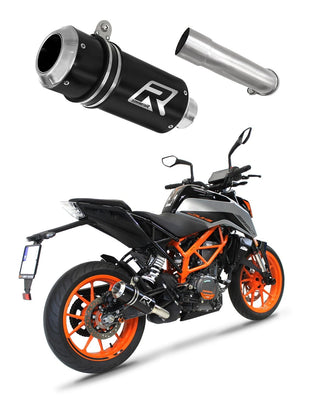 KTM 390 Duke 2021 - 2023 Exhaust Silencer Muffler GP BLACK + dB killer medium