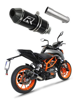 KTM 390 Duke 2021 - 2023 Exhaust Silencer Muffler HP3 BLACK + dB killer medium