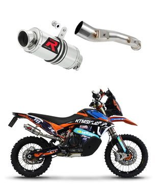 KTM 890 Adventure 2021 - 2023 Exhaust Silencer Muffler GP1 + dB killer medium