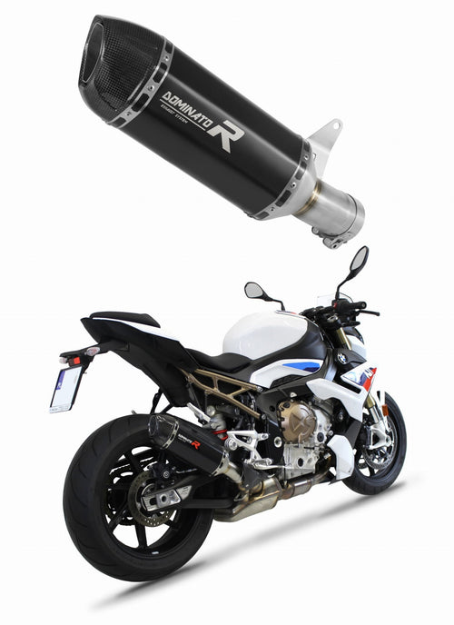 BMW S1000R 2021 - 2023 Exhaust Silencer Muffler HP1 BLACK + dB killer medium