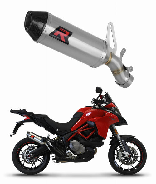 Ducati Multistrada 1200 Enduro 2016 - 2018 Exhaust Silencer Muffler HP3 + dB killer medium