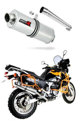 Honda XRV 750 AFRICA TWIN RD07A 1996 - 2003 Exhaust Silencer Muffler OV + dB killer medium