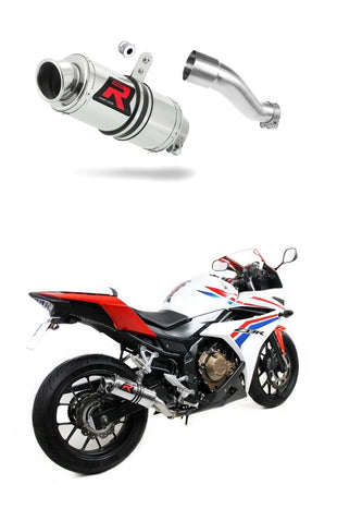 Honda CBR 500 R 2016 - 2024 Exhaust Silencer Muffler GP1 + dB killer medium