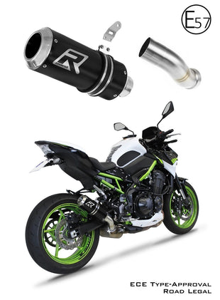 Kawasaki Z 900 2020 - 2024 EU Approved Exhaust Silencer GP BLACK
