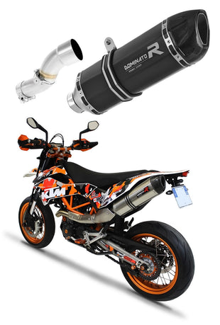 KTM 690 SMC R 2012 - 2017 Exhaust Silencer Muffler HP1 BLACK + dB killer medium