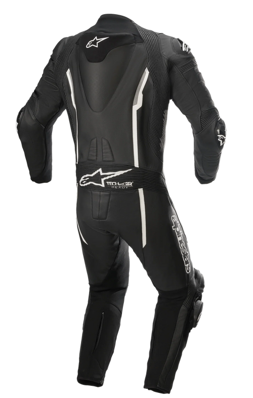Missile V2 1-Piece Leather Suit - Black White
