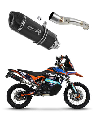 KTM 890 Adventure 2021 - 2023 Exhaust Silencer Muffler HP1 BLACK + dB killer medium